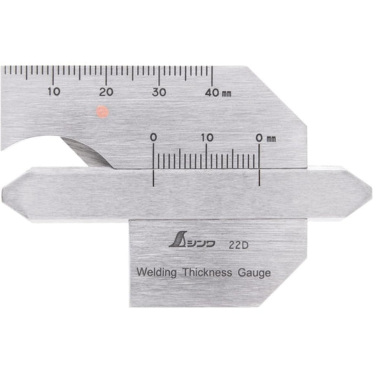 Shinwa Sokutei Welding Gauge Precision Finish 58691