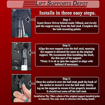 Lift Support Depot (2) LS PM3600 With Power Gate VENZA 2009 ~ 2016 LiftGate 689600T012 689600T013 689600T013 68960-0T013 SG229040