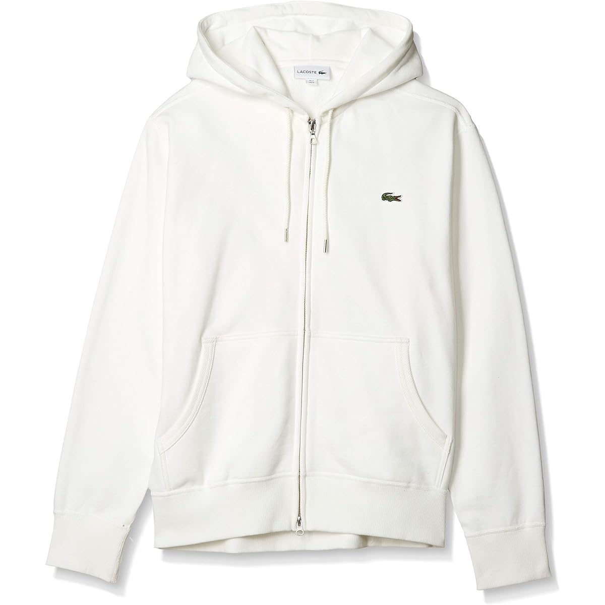 [Lacoste] Sweat Regular Fit Premium Cotton Zip Sweat Parka [Official] Men's SH101LJ-99