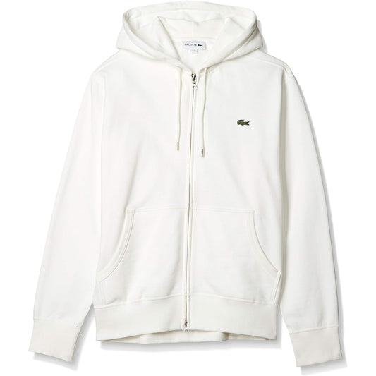[Lacoste] Sweat Regular Fit Premium Cotton Zip Sweat Parka [Official] Men's SH101LJ-99