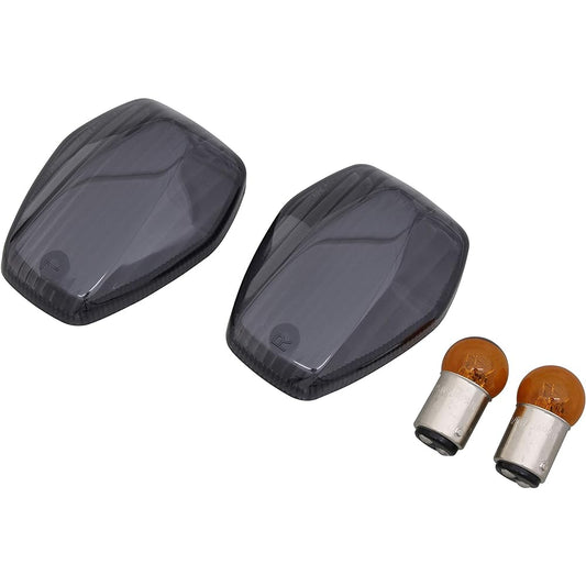 POSH Motorcycle Supplies Custom Turn Signal Lens Set CBR1000RR('04~'05) CB1300SF('03~'05) CB400SF SPEC3('04~'05) Others Smoke Double Ball 058279