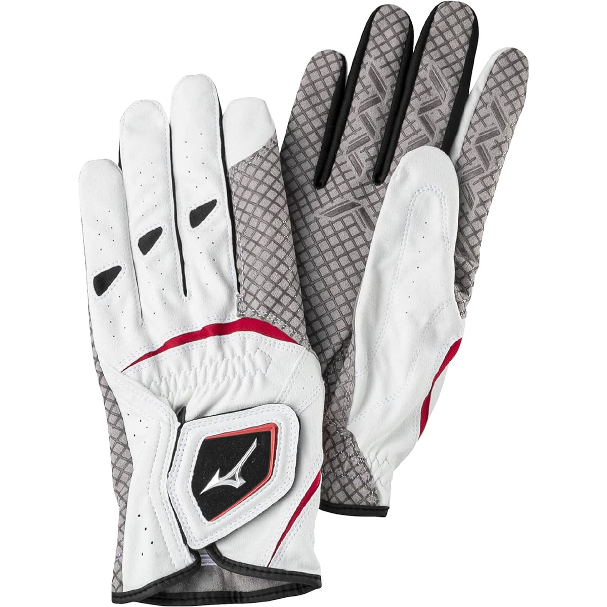 MIZUNO Park Golf Gloves Double Grip LG Both Hands Unisex Synthetic Leather/Artificial Leather