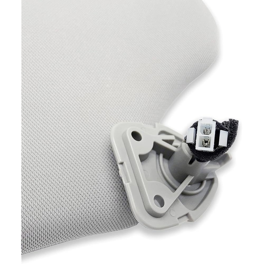 SENSHINE Left driver seat side and right-handed seat side with sun visor light PATHFINDER 2013 2015 2016 2017 2017 2014-2017 INFINITI QX60 2013 INFINITI JX35 Gray