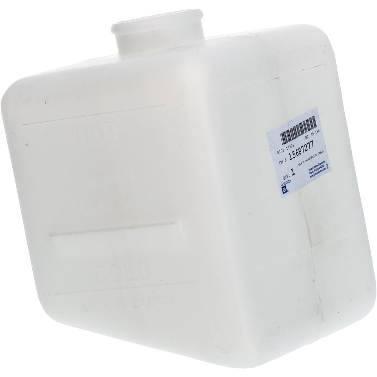OEM radiator overflow tank 85-99 P30 P3500 P3500 15687277.
