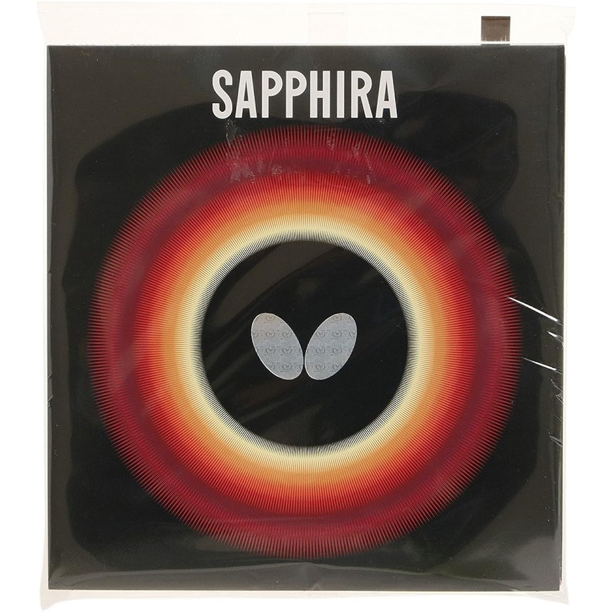 Butterfly Table Tennis Rubber Sapphira Black Tokuatsu 05540 TA (Tokuatsu)