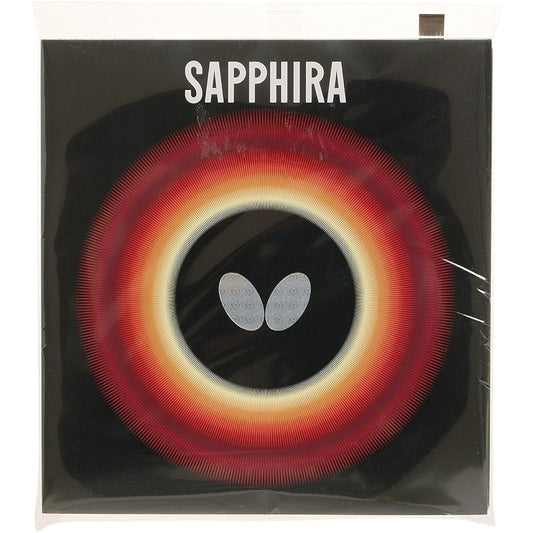 Butterfly Table Tennis Rubber Sapphira Black Tokuatsu 05540 TA (Tokuatsu)