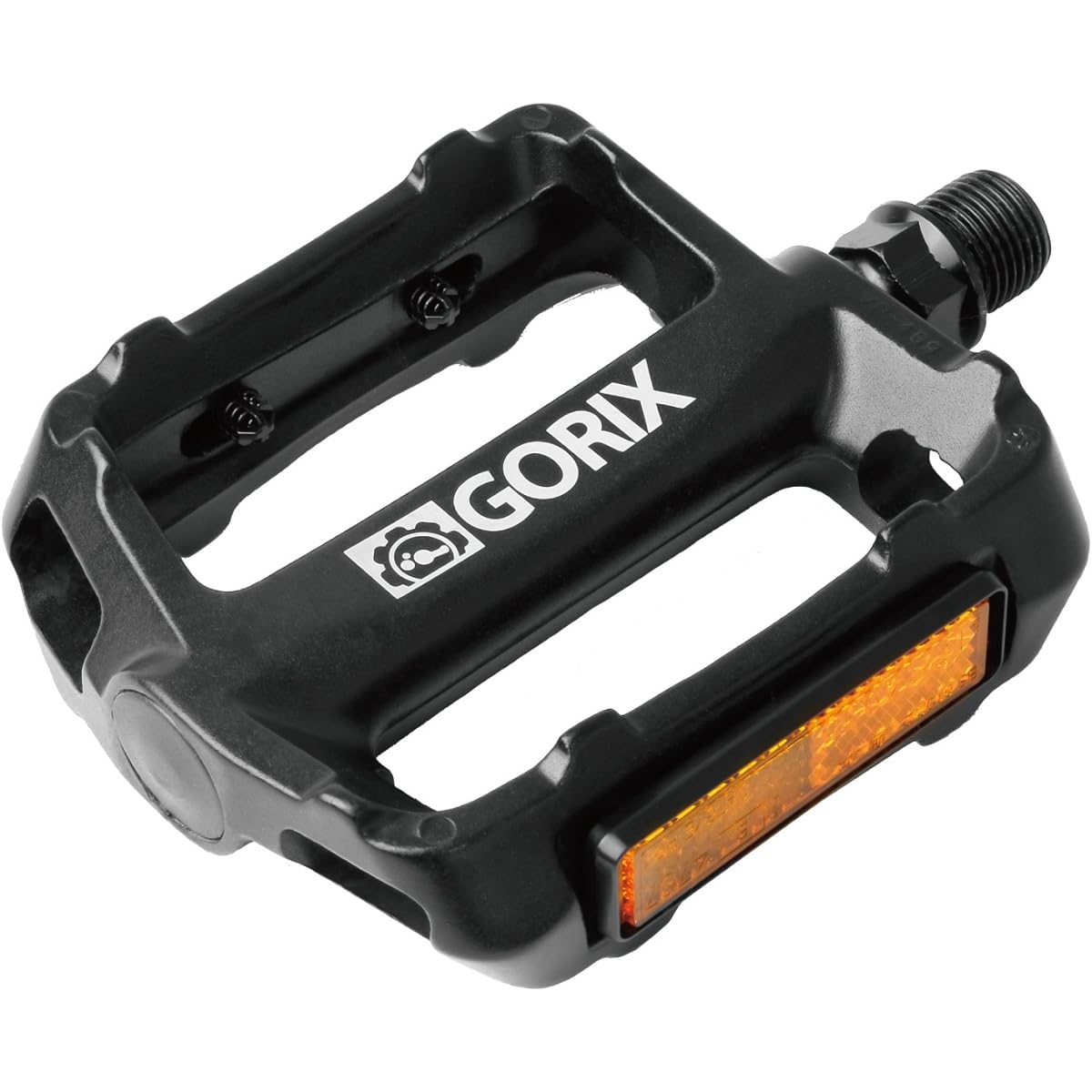 GORIX Flat Pedal Lightweight Pedal Reflector with Reflector Bicycle Pedal Cross Bike Road Bike MTB GX-469