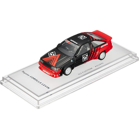 ENIF 1/43 Toyota Corolla Levin N2 Specification 1986 Custom ADVAN #25 Finished Product