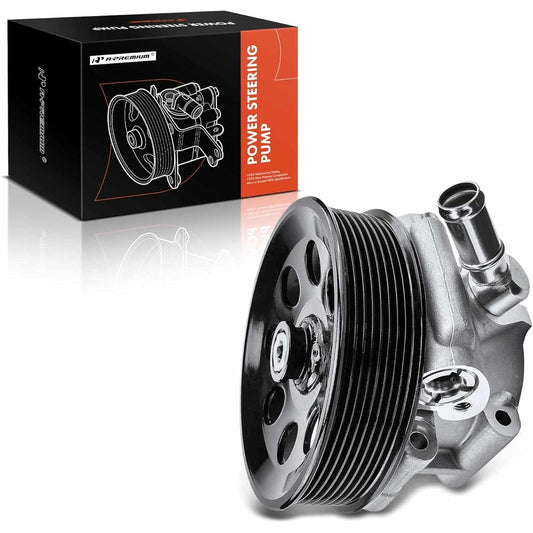A-PREMIUM Power Steering Pump with Pulley Ford F-250 Super Duty F-350 Super Duty 2011-2016 V8 6.7L