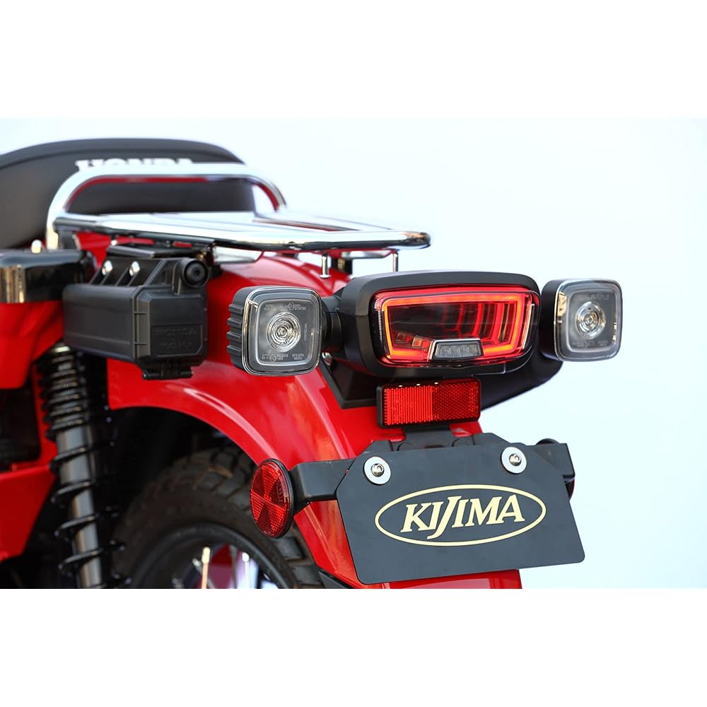 Kijima Motorcycle Tail Lamp LED CT125 Hunter Cub (JA55/JA65) Tail Lamp Unit Smoke Lens 217-7020