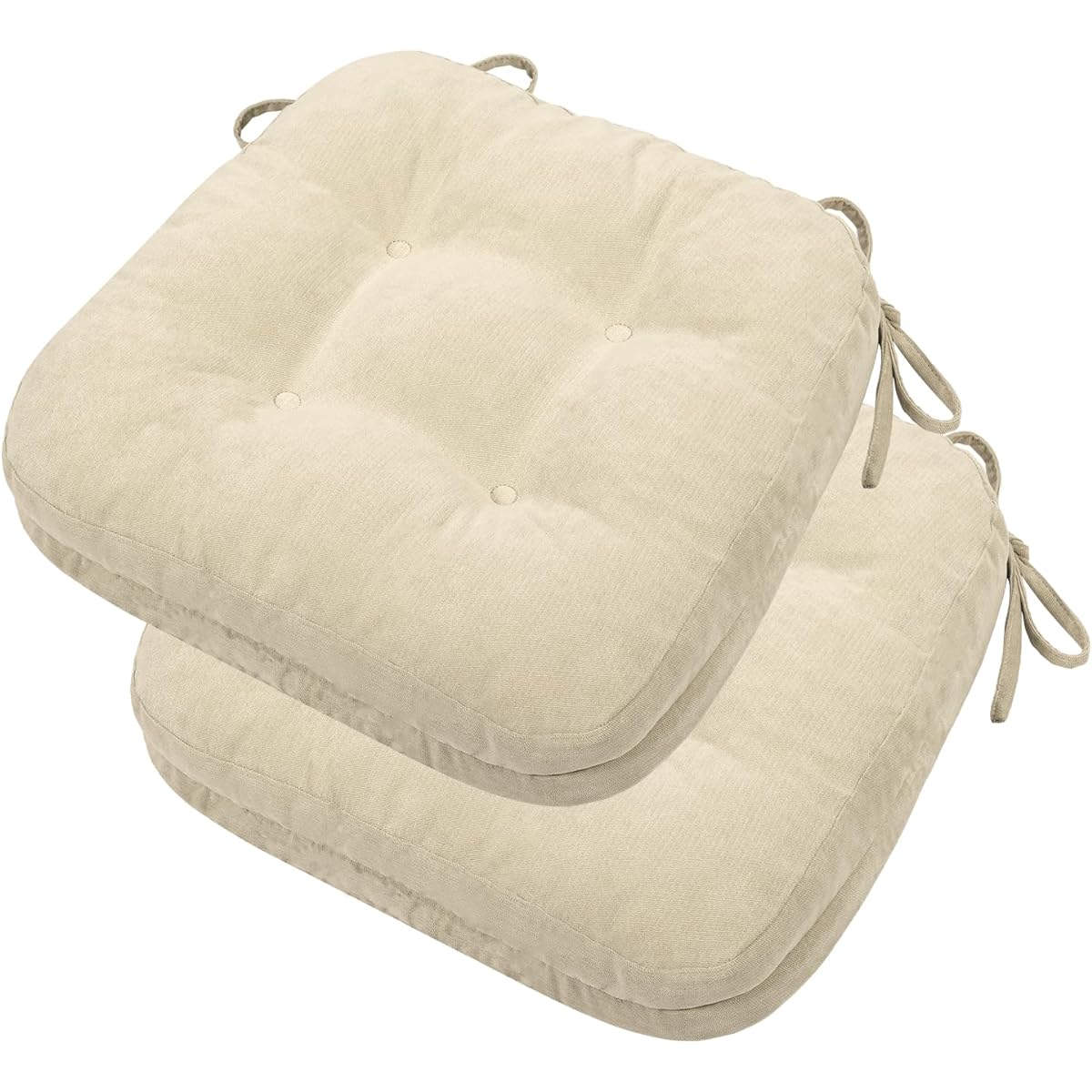 TanYoo Zabuton Cushion, Chair Cushion, Thick 7cm, Memory Foam + High Resilience, Double Layer Construction, Zabuton, Chair Cushion, Memory Foam Cushion, Chair Cushion, Floor Cushion, High Resilience Zabuton, Horseshoe-shaped Zabuton, Non-slip Zabuton wit