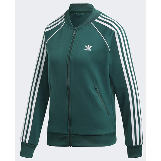 [Adidas] ORIGINALS Superstar Track Top Originals 3 Stripes Superstar Track Top Jacket Women's S (152-158cm) Domestic Genuine Product ELW37 Collegiate Green