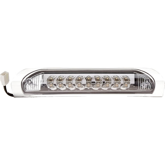 Spec-D Tuning LT-RAM02RBCLED-CY Dodge Ram 1500 Standard Crew Extended Clear Chrome 3Rd Third LED Brake Light
