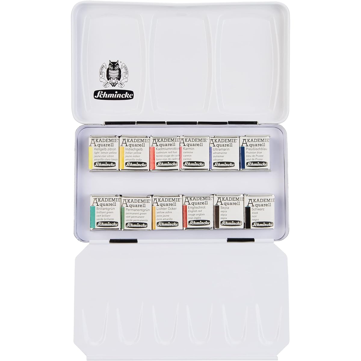 Schminke Academy Half Bread Half Bread 12 Colors Set 75112