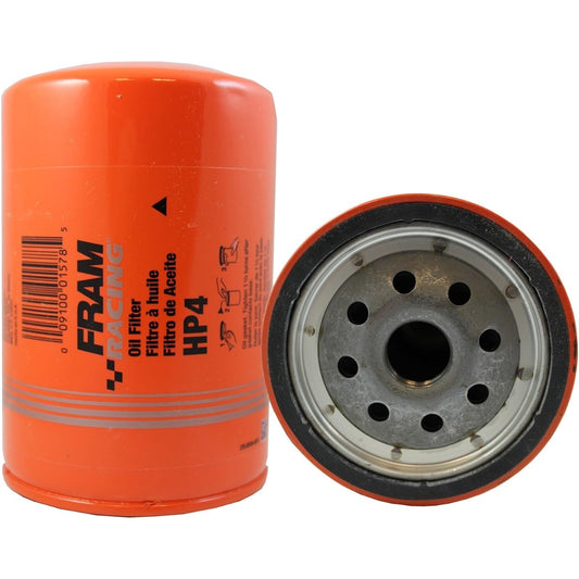 FRAM High -performance spin -on oil filter HP4 For Chevrolet and GMC vehicles