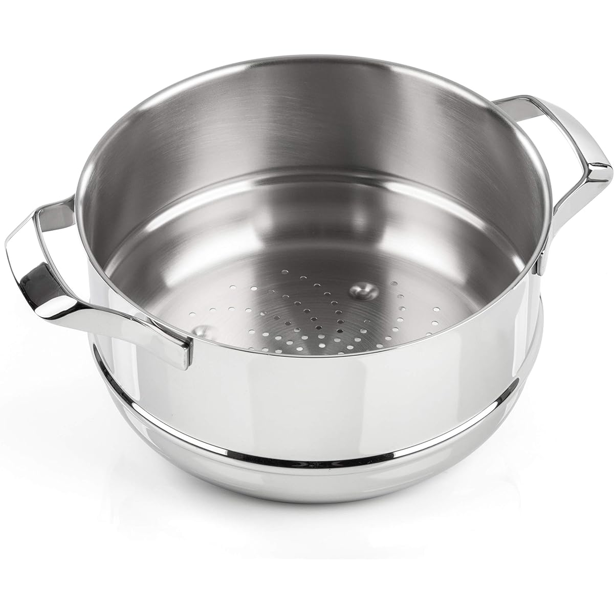 Barazzoni Pasta Pot Stainless Steel ∅24 x H11.5cm Steamer/Pasta Strainer MY POT 160016024
