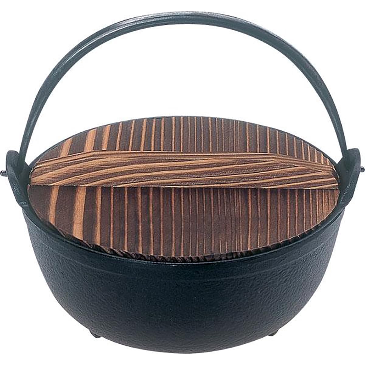 Oigen Nambu Ironware Round Pot 7 inch Open flame compatible F-21