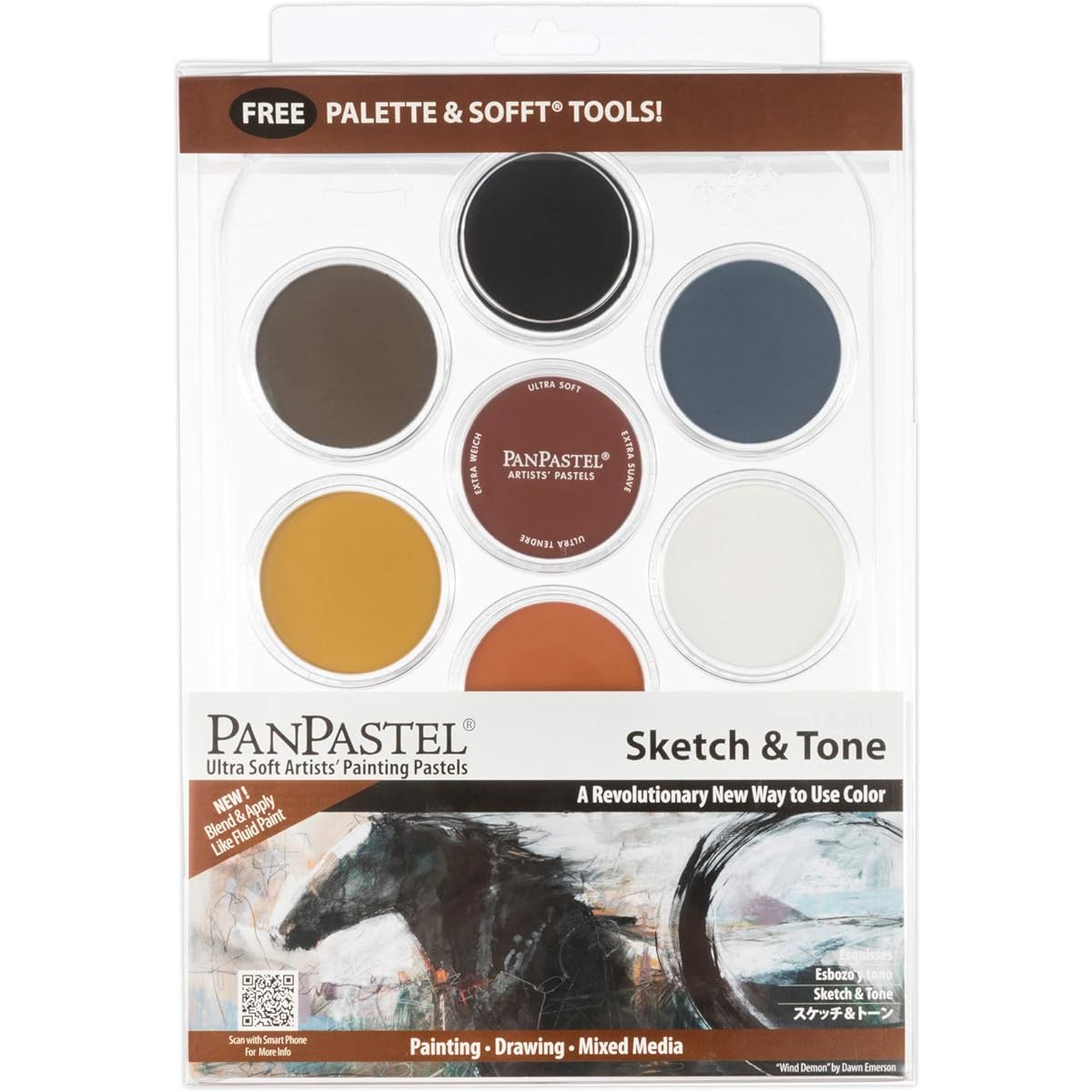 PanPastel No.30074 Sketch & Tone Set
