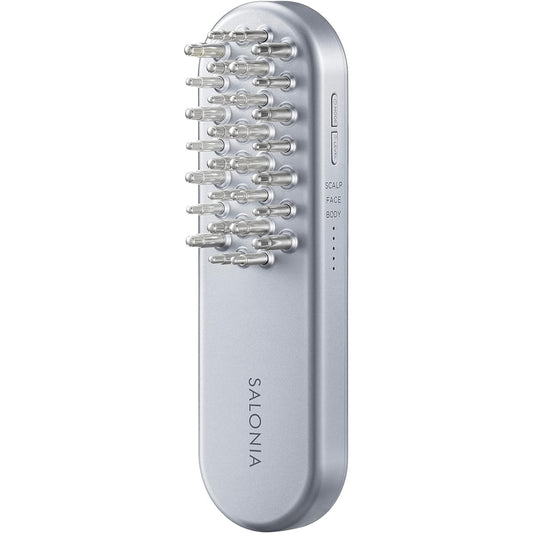 SALONIA | EMS lift brush electric brush facial device lift up face care scalp care whole body care SAL22206SL