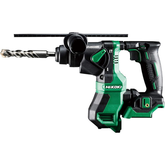 HiKOKI 18V Cordless Hammer Drill One Hand Type SDS Plus Shank Maximum Drilling Capacity Concrete 18mm DH18DPA (NNK) Storage Battery/Charger Sold Separately Case Included