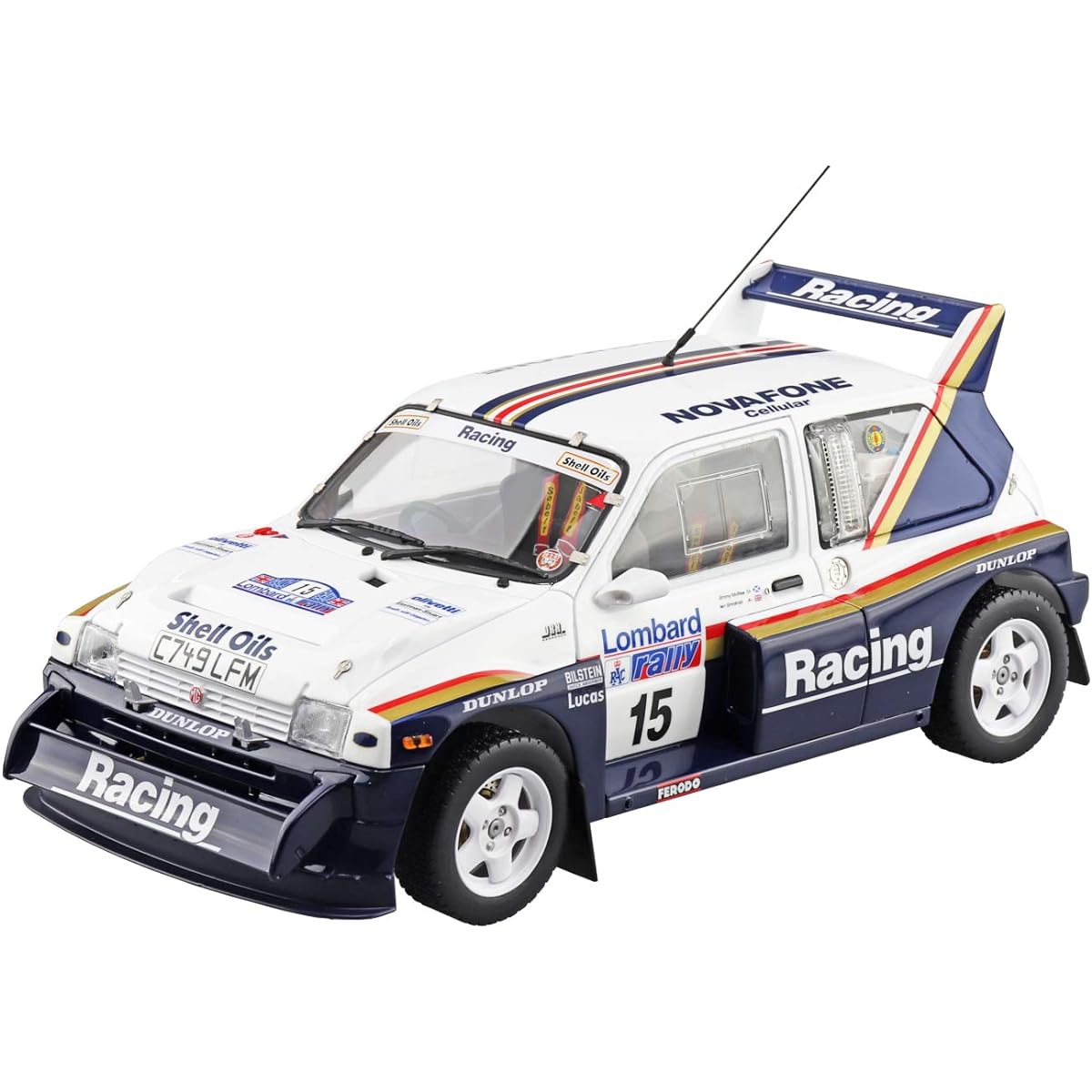 Aoshima Bunka Kyozaisha Skynet 1/24 Bell Kit Series No.16 MG Metro 6R4 Lombard RAC Rally 1986 Plastic Model