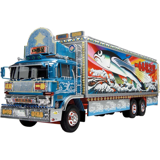 Aoshima Bunka Kyozaisha 1/32 Truck Yaro Series No.2 Ichibanboshi Hot Air 5000km Plastic Model