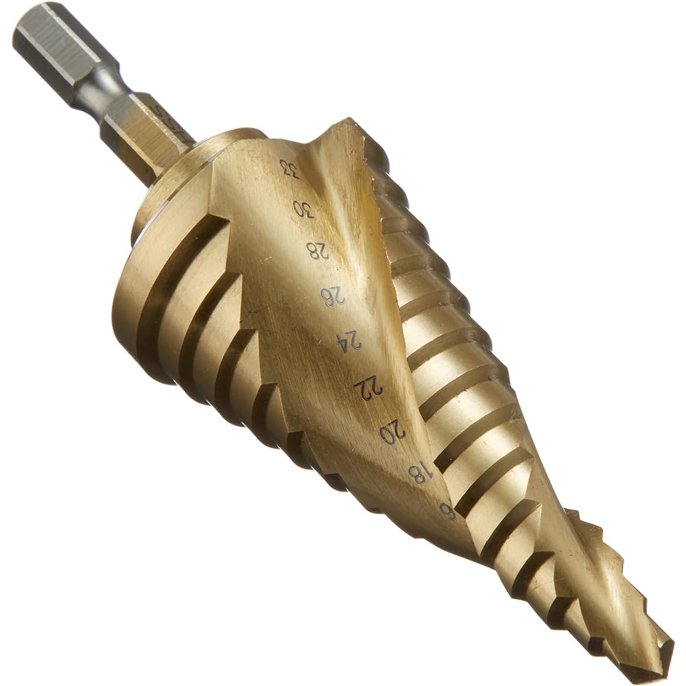 Right Seiki Hexagonal Spiral Titanium LST-633 (Metal/Metalwork)