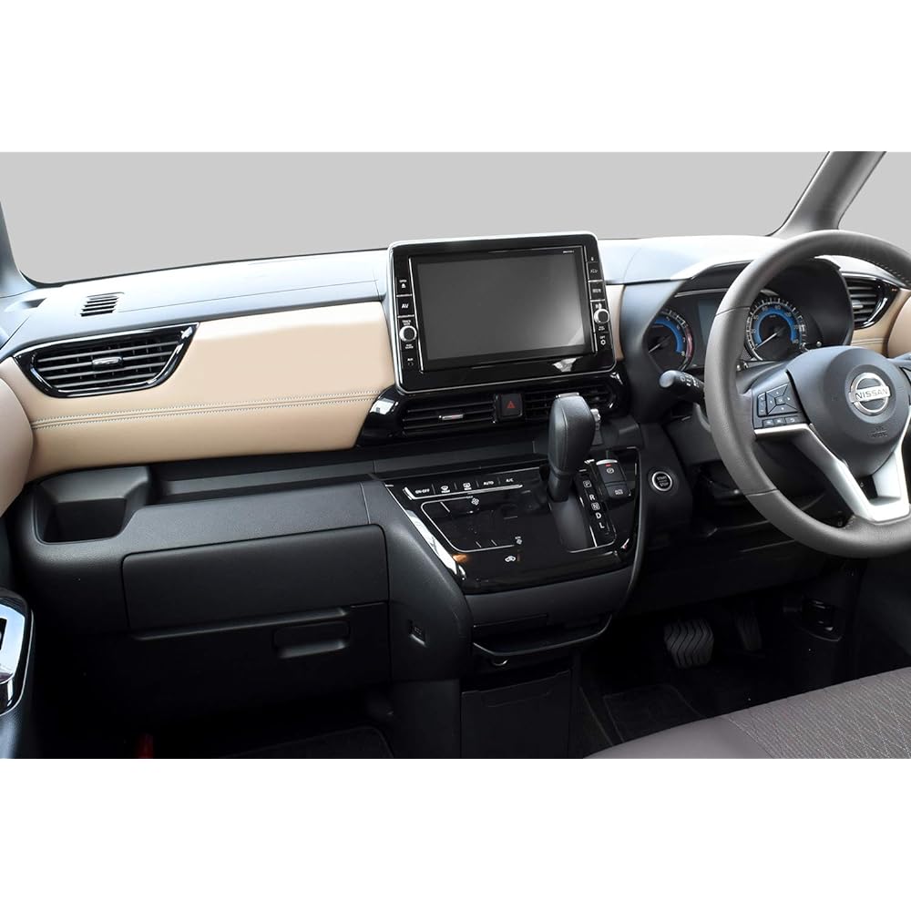 SecondStage Nissan Lukes 40 Series Duct Panel Piano Black/SHN0189BLK