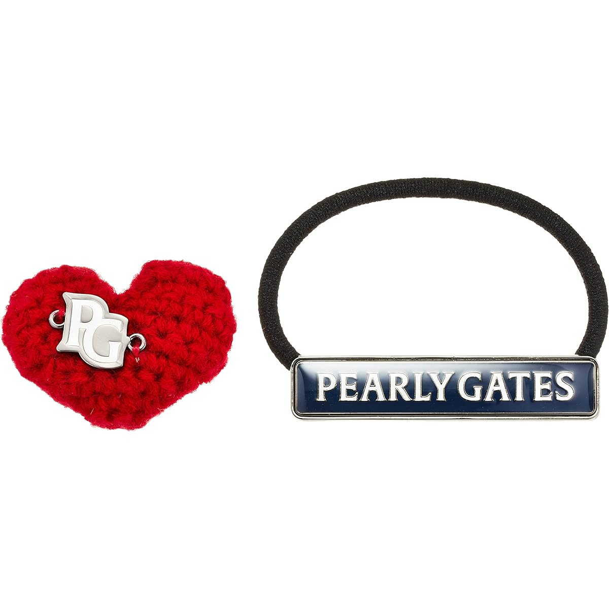 [Pearly Gates] Ball marker (heart-shaped/hair tie specification) / Golf / 053-2184320 100_Red