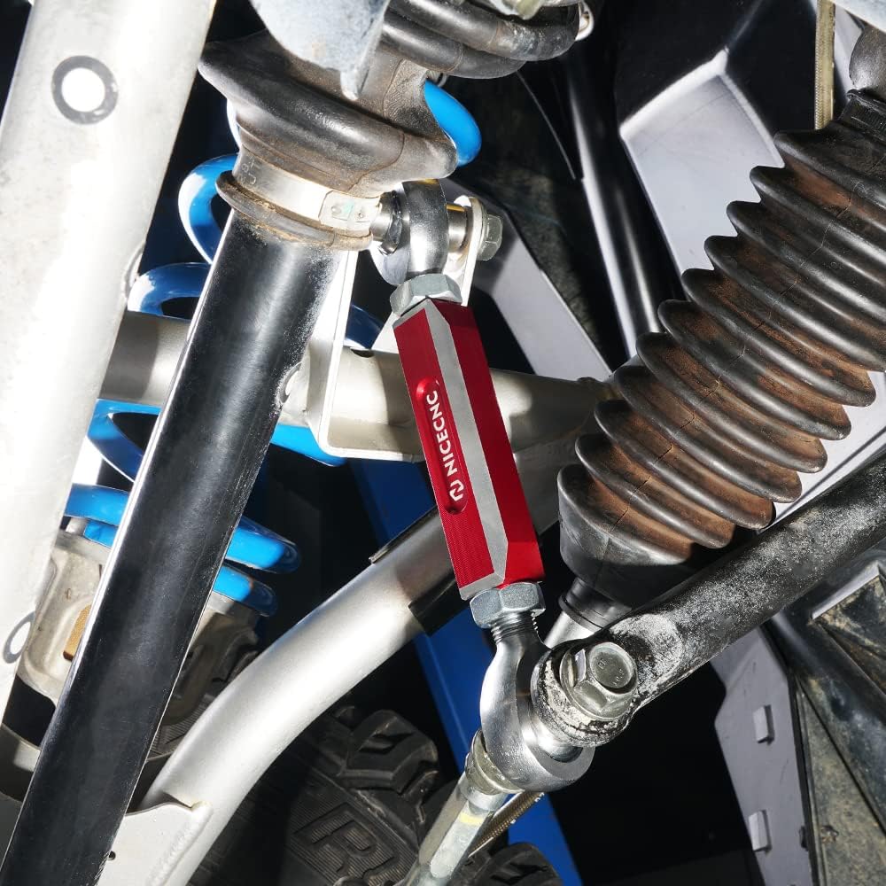 NICECNC Front Swar link kit 2 pieces set Polaris RZR XP4 1000 RZR 1000 XP RANGER XP 1000 RZR XP Turbo RZR XP4 TURBO RZR 1000 900 General 1000 RZR RS1 Compatible Red