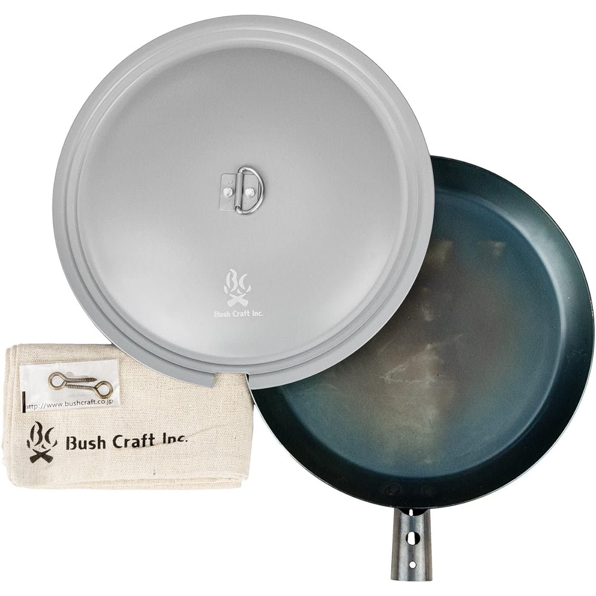 Bush Craft Bush Craft Bonfire frying pan with lid