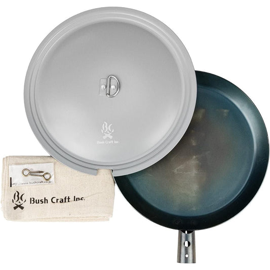 Bush Craft Bush Craft Bonfire frying pan with lid
