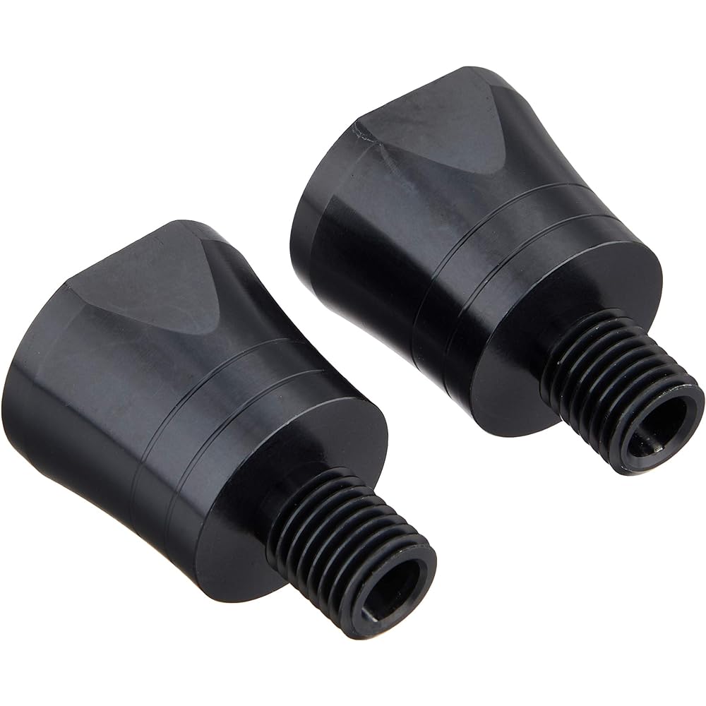 POSH Motorcycle Supplies Extension Stay for HG Turn Signals 40mm Black 2 Pieces 093040-06