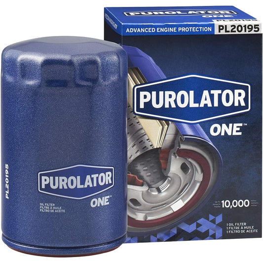 PUROLATOR PL20195 ONE Advanced Engine Protection Spin -on Oil Filter Blue