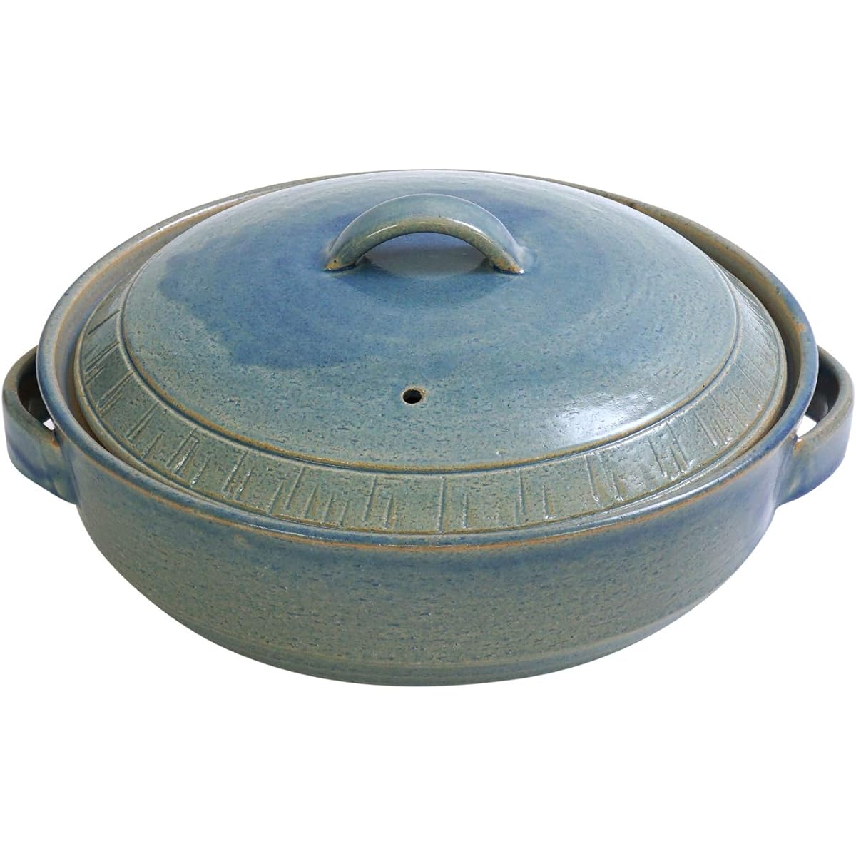 Maruyoshitouki Earthen Pot Blue No. 9 REIWA M1433