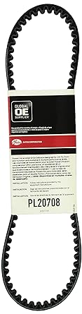 GATES PL20708 Standard Drive Belt Black