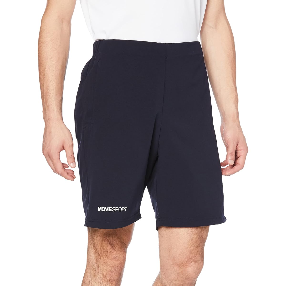 [DESCENTE] MOVESPORT Men's Shorts, Hip Pocket, Lightweight, Water Repellent, Stretch Training