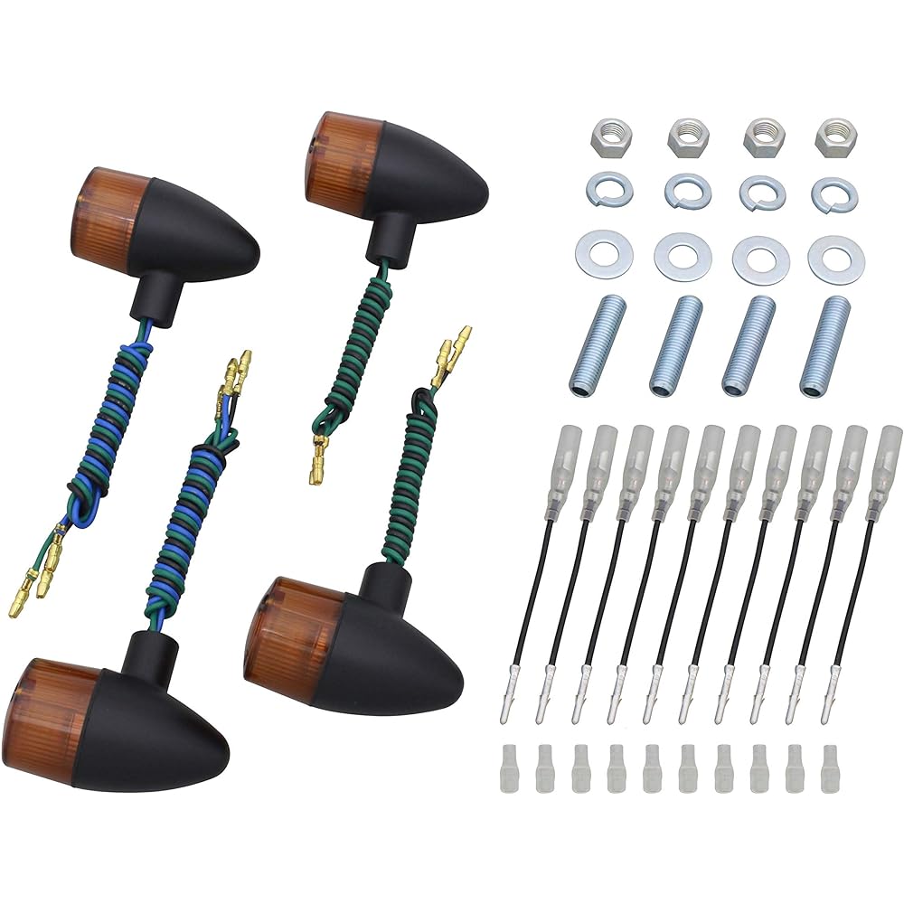 POSH 195098-06 Classical Turn Signals, Cannonball Type, Semi-Universal Set