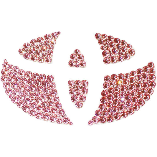D.I Planning Swarovski [Rear ① Pink] Emblem Sticker Seal Toyota Dress Up Accessory Parts