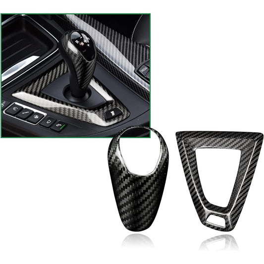 AirSpeed Carbon Fiber Gear Shift Nob Cabat Rim BMW M2 M3 M4 (2014-2018) Black