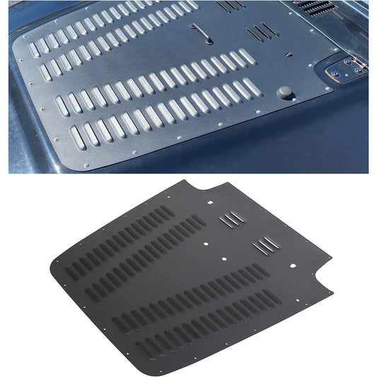Black powder coating aluminum breathade hood louver 1997-2002 For Jeep Wrangler TJ