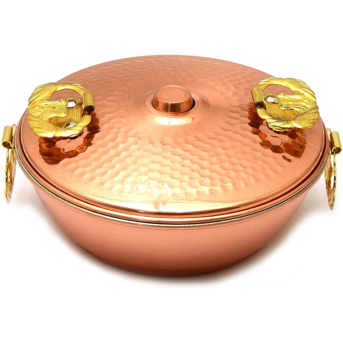 Takekoshi Copper Shabu Pot Teruo 18cm