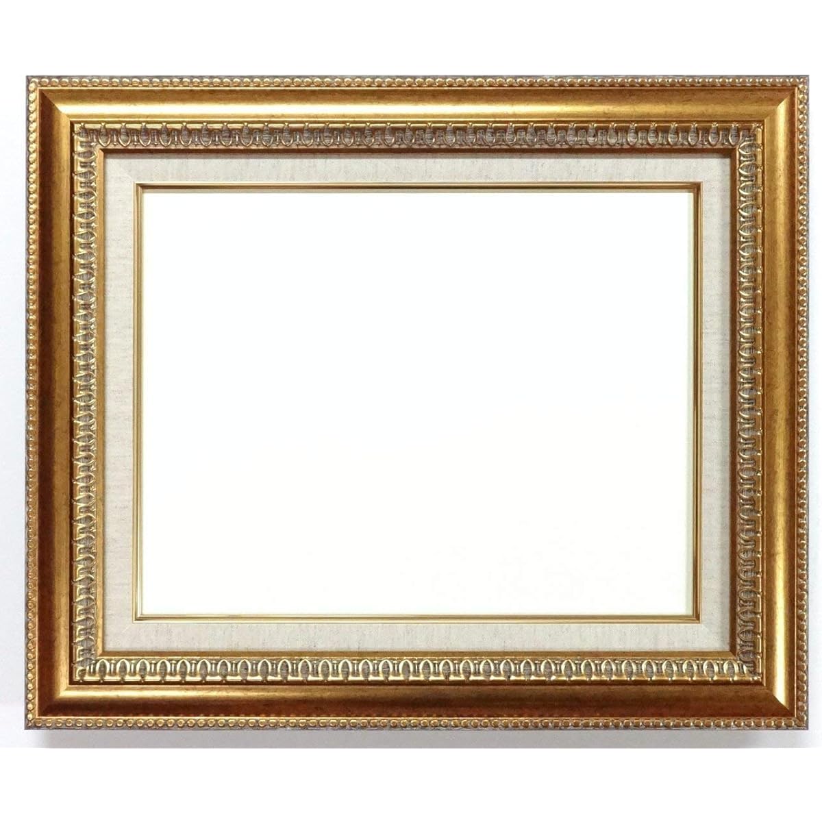 Large oil painting frame 9631 UV cut acrylic specification with wall hook (F3, gold)