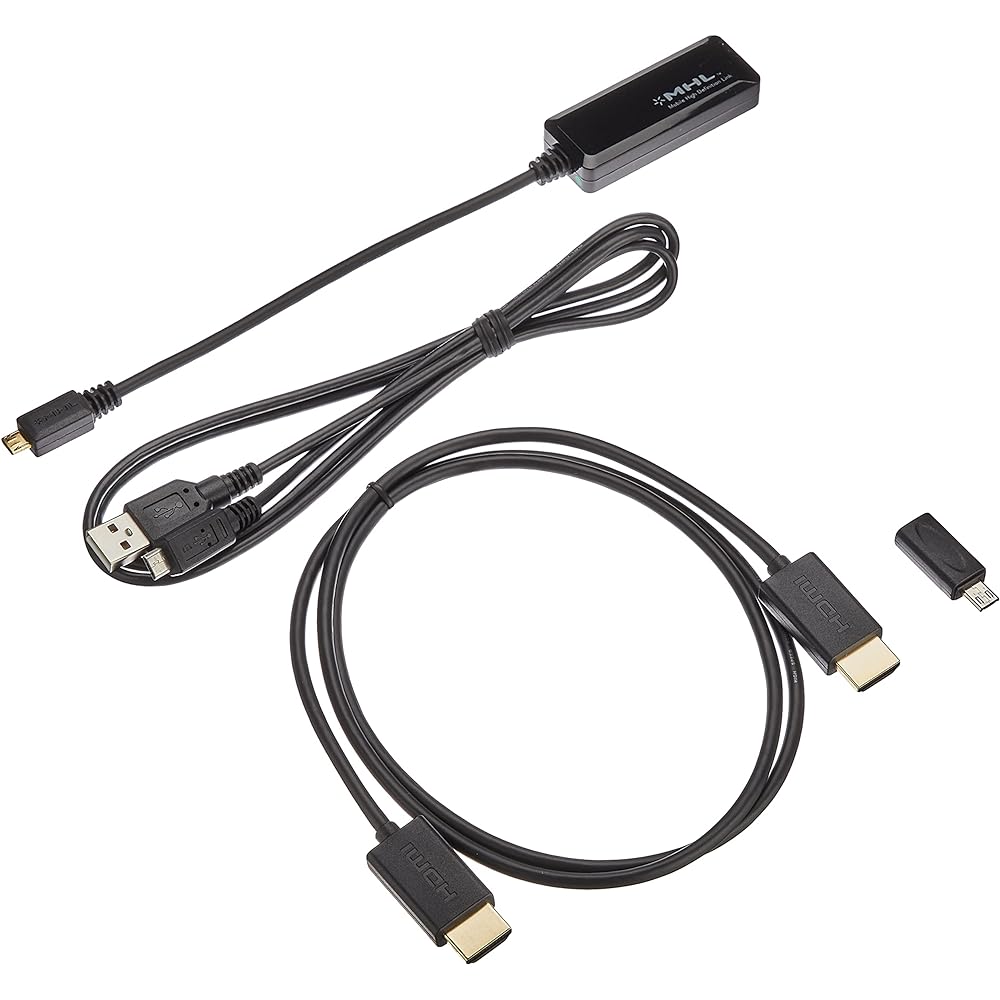 ALPINE Android connection MHL cable for built-in USB/HDMI connection unit KCU-G60MH