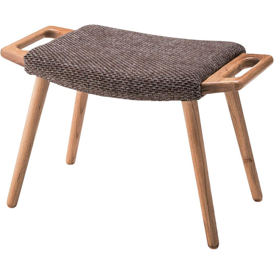 Toya Stool Brown Width 61 x Depth 37 x Height 40cm Flick with handle RTO-50