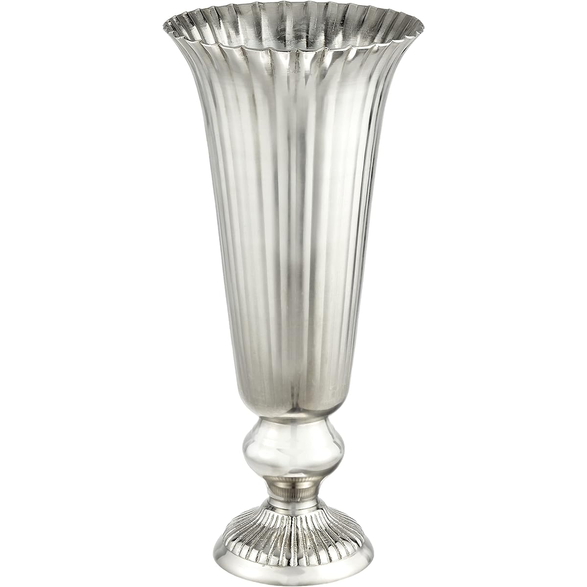 Clay planter aluminum Plata 17φ36H SILVER 570-513-700