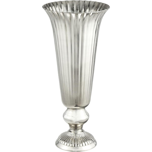 Clay planter aluminum Plata 17φ36H SILVER 570-513-700