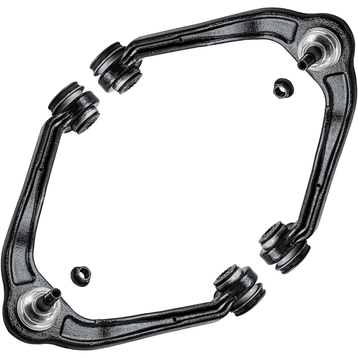 Detroit vehicle axis -Complete control arm & ball joint assembly -Position: Front upper driver & passenger seat side -6 Rug wheels are compatible only on Chevrolet/GMC trucks.