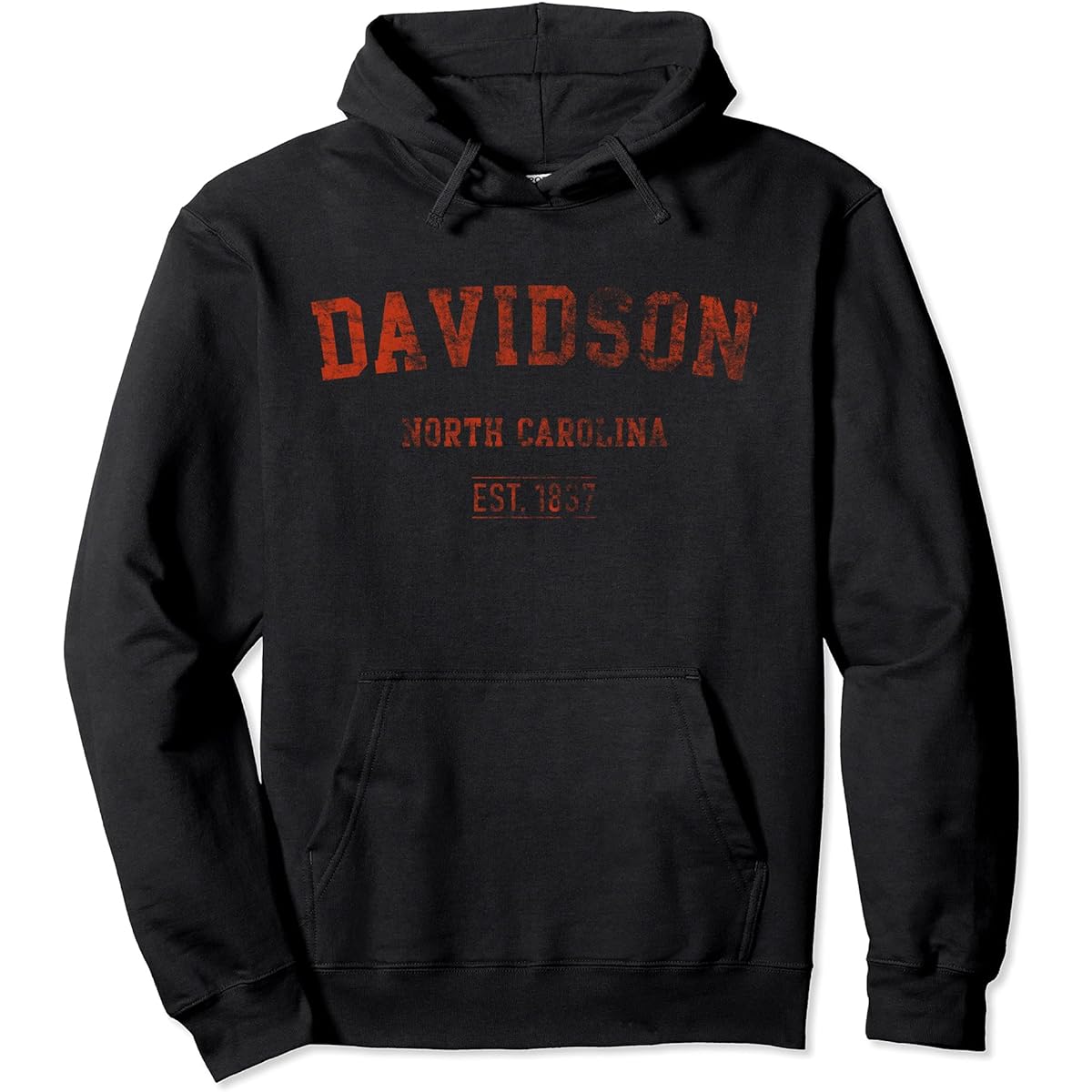 Harley-Davidson North Carolina Antique Text Sports Style Hoodie