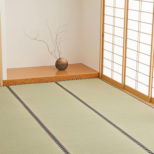 Hagiwara Igusa Overlay Edoma 8 tatami mat approx. 352 x 352cm "Tanikawa" Igusa Carpet Hikimeori Anti-mildew Scratch Prevention Sun Protection